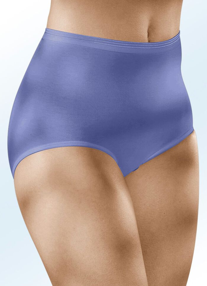 Speidel Viererpack Slips ohne Seitenn&auml;hte AZURBLAU
