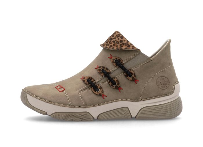 Rieker, trendige Damen-Boots, Winterschuhe, mit Rei&szlig;verschluss 