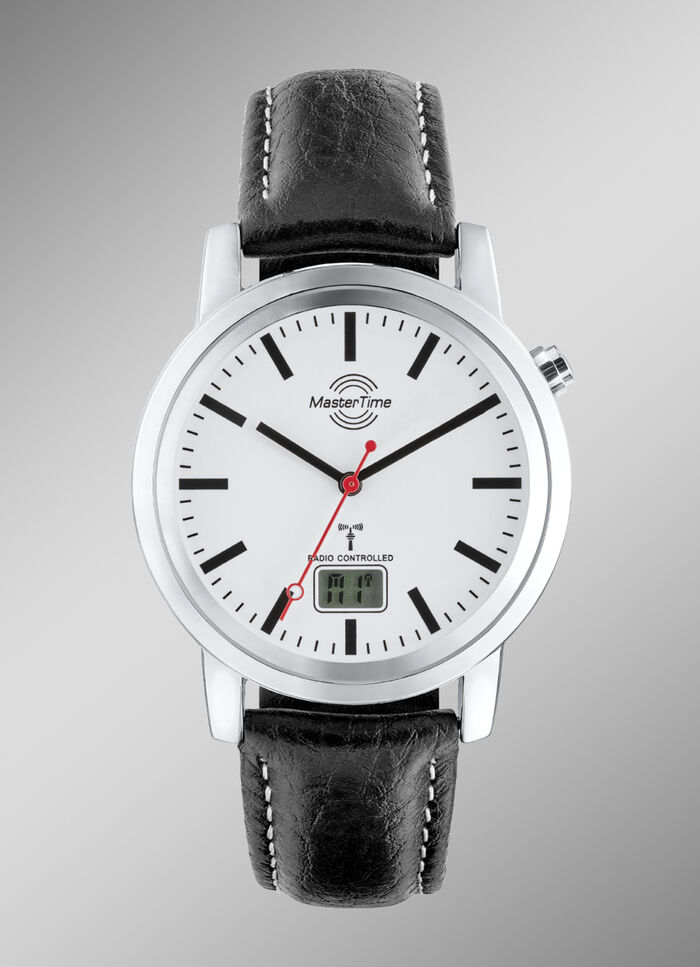 Zeitlose Funk-Partneruhr der Marke Master Time 