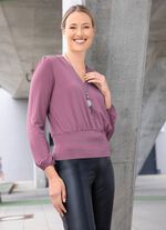 Shirt-Tunika mit V-Ausschnitt ROSENHOLZ