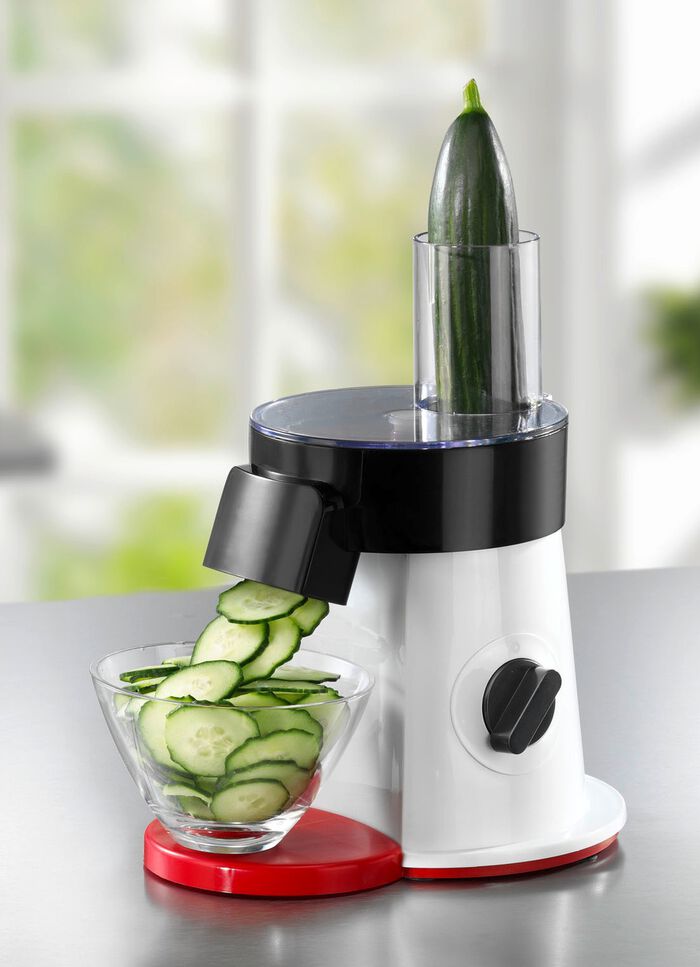 Multireibe &ndash; reiben, Scheiben und Streifen schneiden, einfach und schnell 