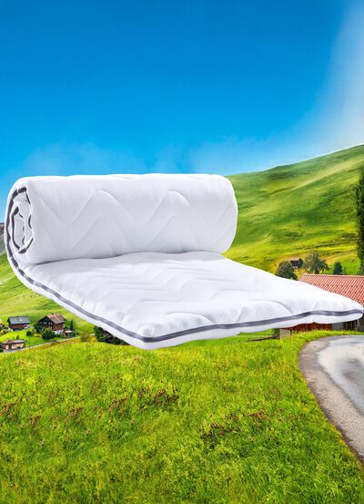 f.a.n. 7-Zonen-Kaltschaum-Topperauflage 