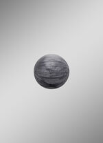 Klangkugel in perlmutt Grau 