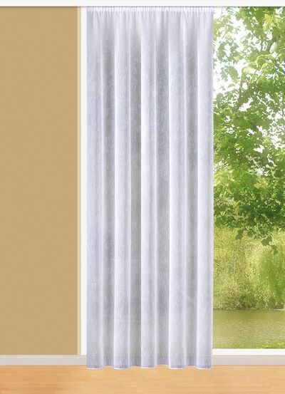 Flammgarn-Store mit Automatikfaltenband 