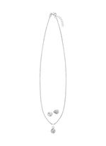 Wunderschönes Schmuck-Set aus Silber, 2-teilig 