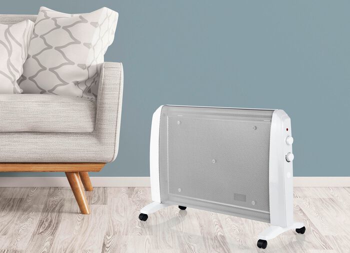 Keramik-Heizwellen-Ger&auml;t mit Transportrollen 