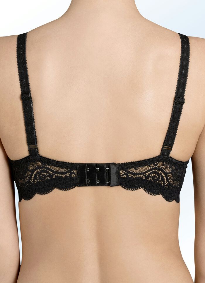 Triumph Amourette Minimizer-Bügel-BH SCHWARZ