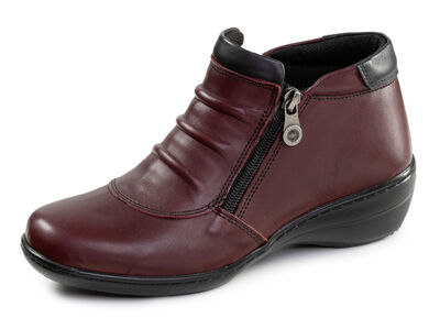ELENA EDEN, bequeme Damen-Boots, Weite H, mit herausnehmbarem Fußbett 