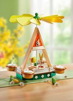 Tischpyramide aus Holz 