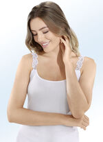 Zweierpack Hemden aus Baumwolle 2X WEISS