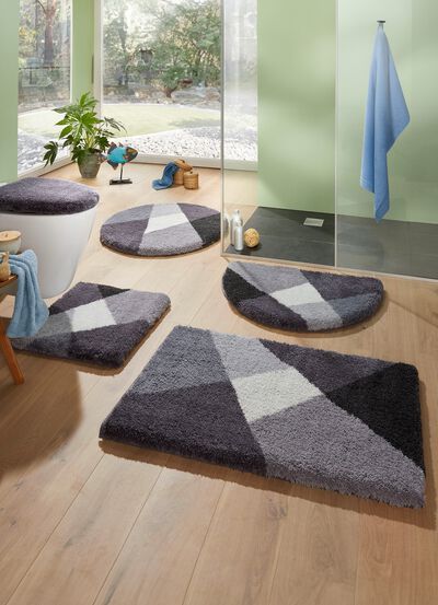 Badvorleger von LineaDue mit rutschhemmender R&uuml;ckseite 