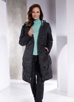 Funktions-Wendemantel mit fester Kapuze 