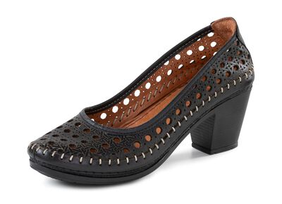 Gemini, sommerliche Damen-Pumps, Weite G, aus Leder 