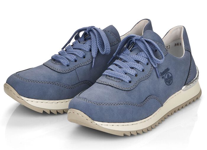 Rieker Sneaker mit Schn&uuml;rung JEANSBLAU