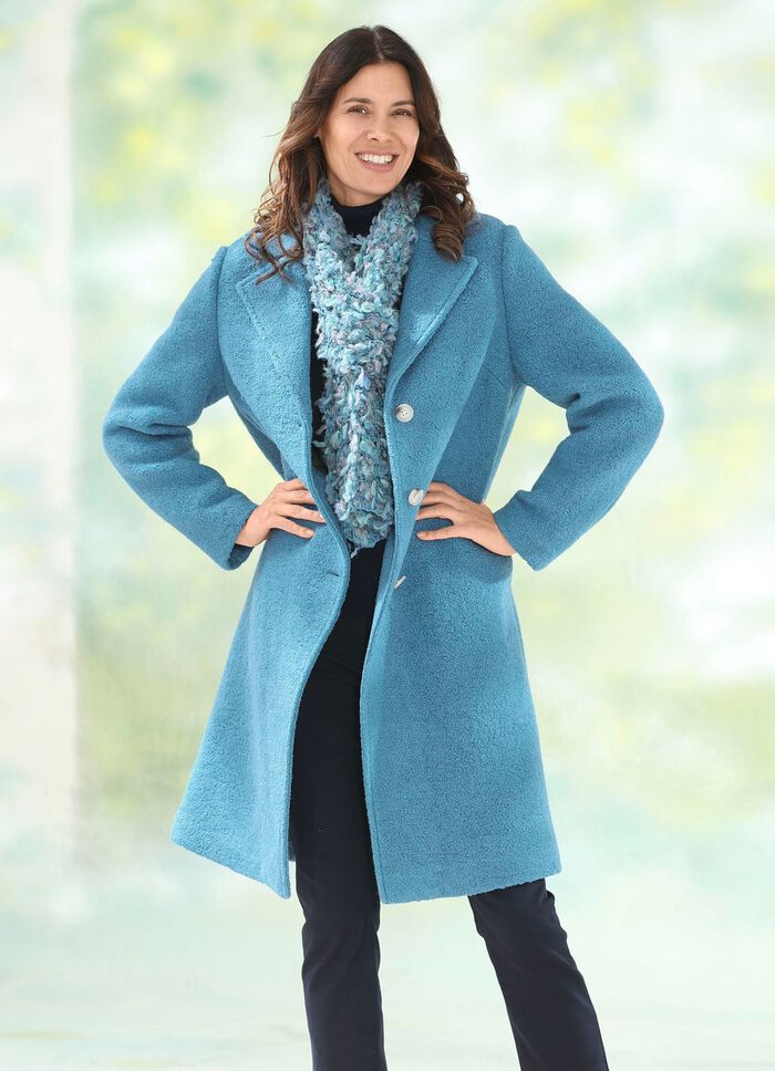 Mantel mit Reverskragen 