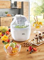 Eismaschine f&uuml;r Sahne-, Frucht- oder Milcheis 