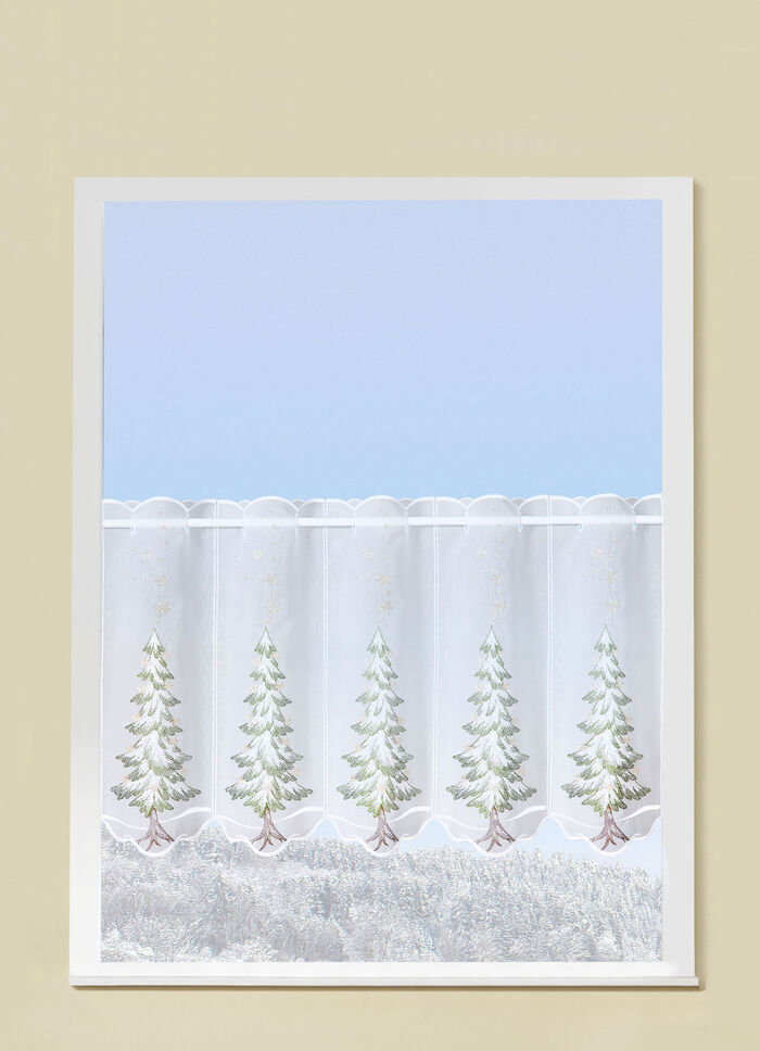 Kurzstore mit Tannenmotiv 