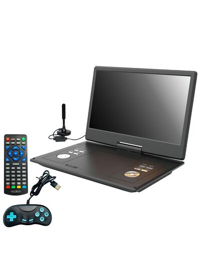 Reflexion DVD 1424 portabler DVD-Spieler mit TV und Spielen 