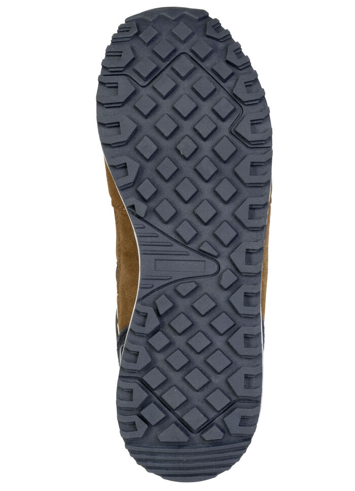 Sportliche Herren-Sneaker, mit herausnehmbarem Fußbett COGNAC-MARINE