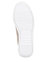 ELENA EDEN, sommerliche Damen-Sneaker, Weite G, mit herausnehmbarem Fu&szlig;bett MATTGOLD