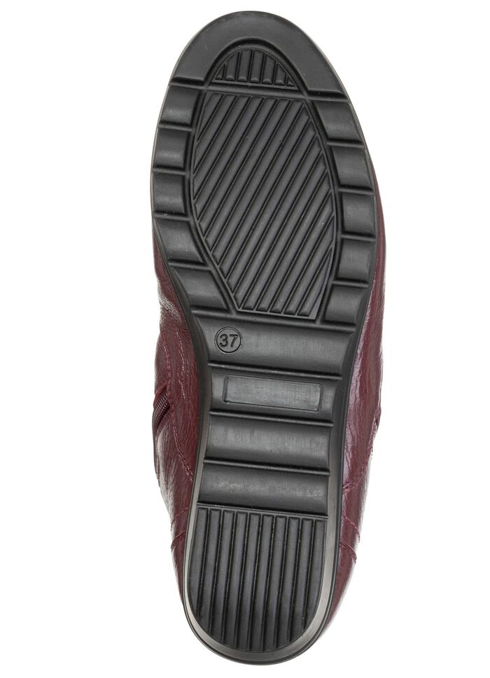 ELENA EDEN, gef&uuml;tterte Damen-Stiefeletten, Winterschuhe, Weite G, mit Rei&szlig;verschluss 