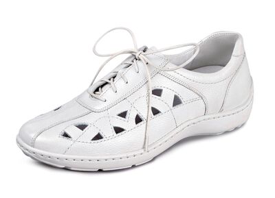 Waldl&auml;ufer, sommerliche Damen-Schn&uuml;rschuhe, Weite H, mit herausnehmbarem Fu&szlig;bett 