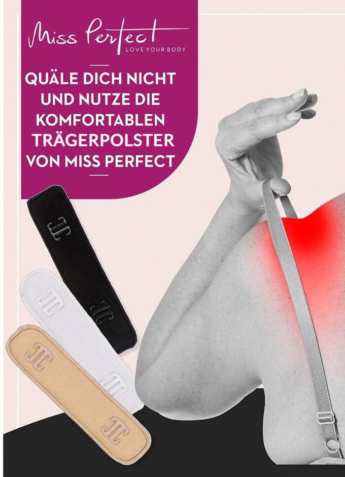 Miss Perfect 1 Paar Tr&auml;gerpolster 