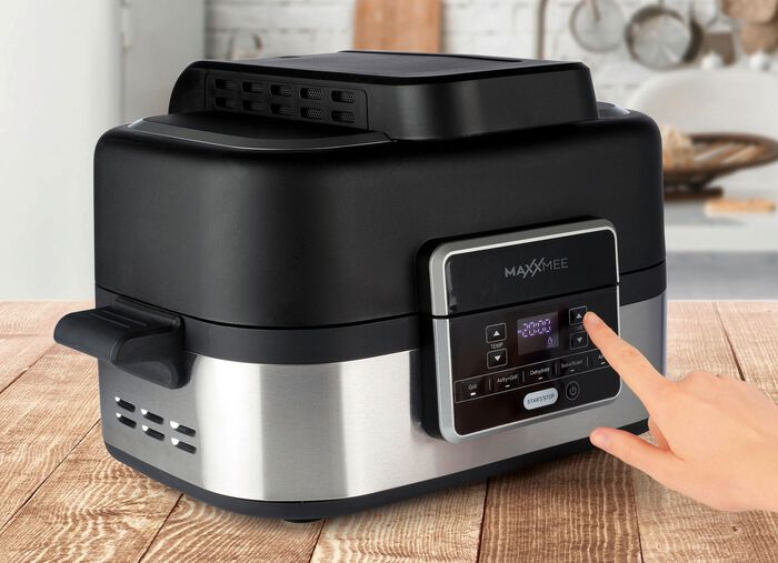 Ein Muss f&uuml;r alle Grillfans: Multigrill mit Hei&szlig;luft 