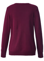 Pullover mit Modal-Anteil BEERE