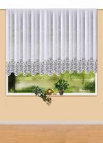 Blumenfenster-Store mit Universalschienenband 