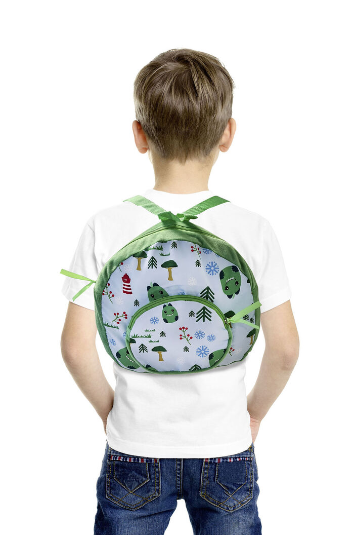 Kuschelrucksack 3in1 BUNT