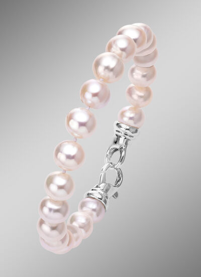 Armband mit Süßwasser-Zuchtperlen 
