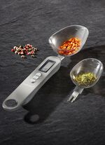 L&ouml;ffelwaage mit 2 Wiegel&ouml;ffeln 