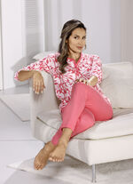 Zweierpack Schlafanzüge mit Knopfleiste  