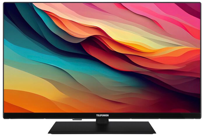&bdquo;Telefunken&ldquo; LED-Fernseher in Full-HD SCHWARZ