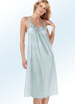 Nachthemd mit Spaghettiträgern und Spitze LAGUNE