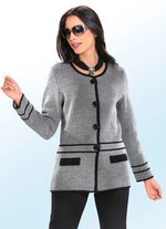 Strickjacke mit tollen Kontrasten 