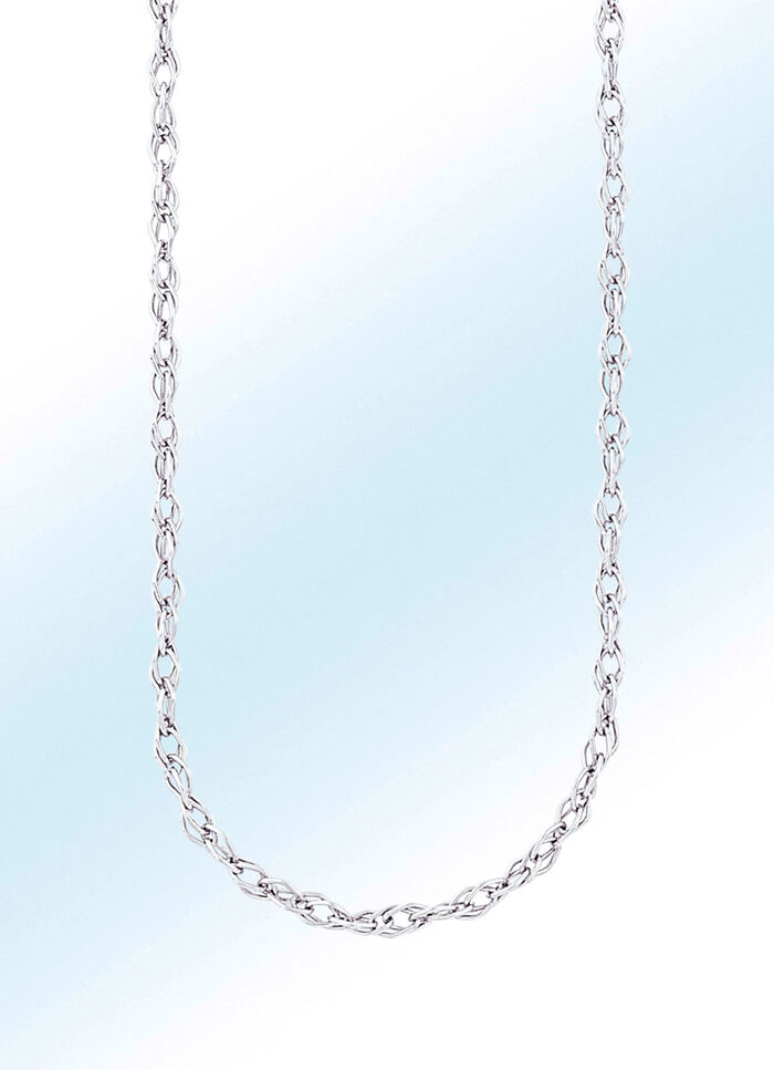 Platin Doppel-Ankerkette 