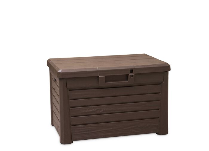 Mehrzwecktruhe aus widerstandsf&auml;higem Polypropylen BRAUN