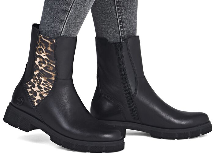 Remonte, modische Damen-Stiefeletten, Winterschuhe, Weite G, mit Rei&szlig;verschluss 