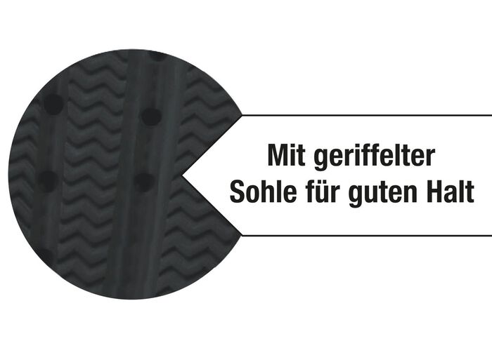 Wolken-Slipper relaxvital mit geriffelter Sohle 