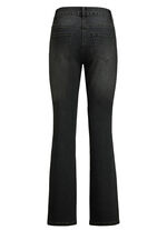 Jeans mit leicht ausgestellter Beinweite SCHWARZ