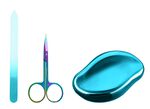Relaxvital Mani-/Pedik&uuml;re-Set, 4-teilig GR&Uuml;N