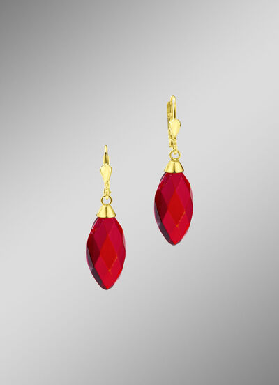 Wundervolle Ohrringe mit Bernstein 