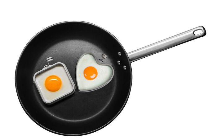 Hitzebest&auml;ndiges Eiformer-Set aus Silikon, 2-teilig 