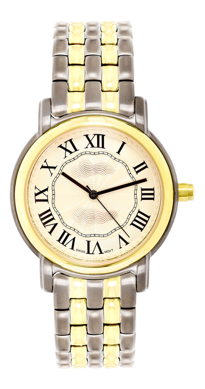 Pierre Chaubert Funk-Herrenuhr mit Edelstahlgehäuse 