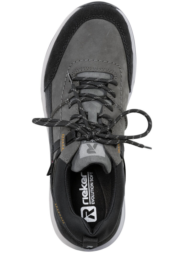 Rieker Sneaker mit Schn&uuml;rung GRAU-SCHWARZ
