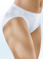 Sloggi Viererpack Slips mit elastischen Abschlüssen WEISS