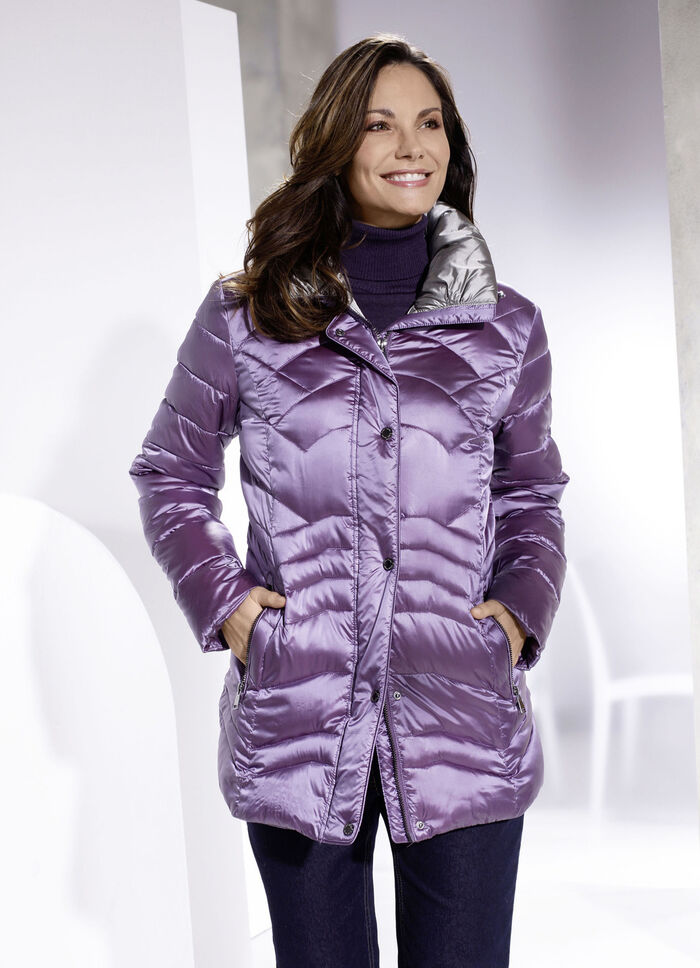 Funktionsjacke mit 2-Wege-Reißverschluss 