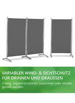 Standfeste Stellwand, 3-teilig 